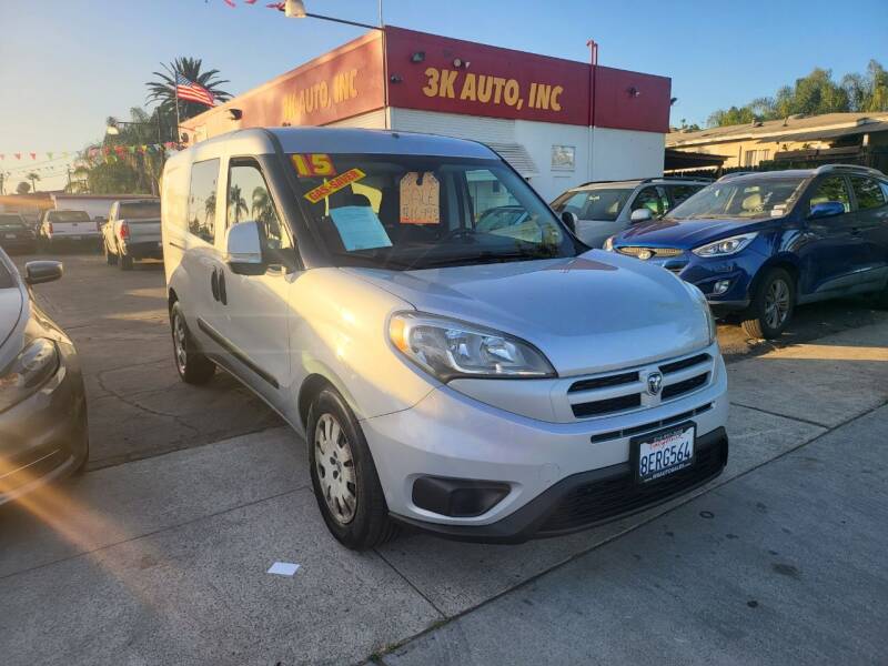 2015 RAM ProMaster City Cargo for sale at 3K Auto in Escondido CA