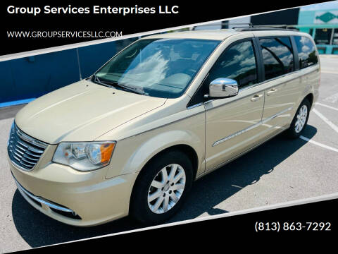 2011 Chrysler Town and Country for sale at Group Services Enterprises LLC in Tampa FL