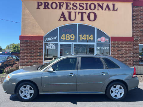 2006 Chevrolet Malibu Maxx for sale at Professional Auto Sales & Service in Fort Wayne IN