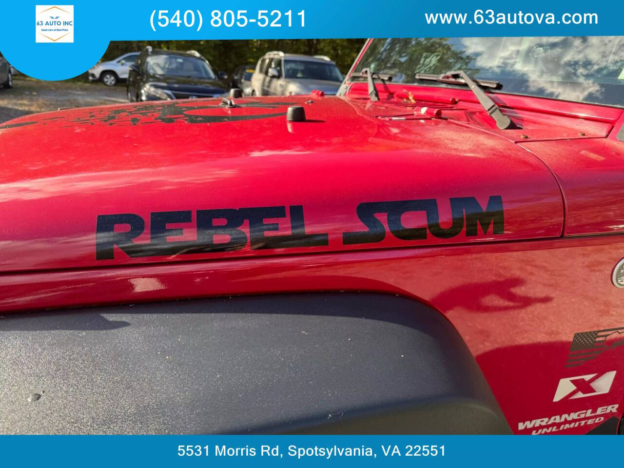 2007 Jeep Wrangler Unlimited for sale at 63 Auto Inc in Spotsylvania, VA