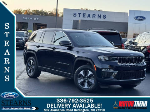 2022 Jeep Grand Cherokee for sale at Stearns Ford in Burlington NC