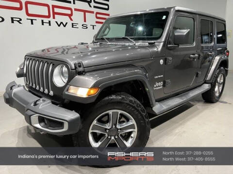 2019 Jeep Wrangler Unlimited for sale at Fishers Imports in Fishers IN
