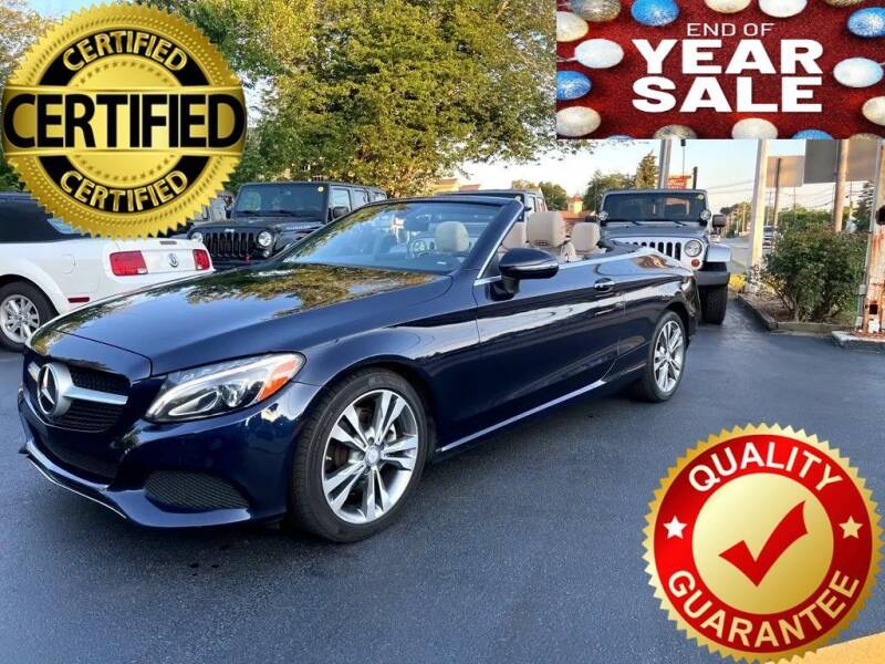 2017 Mercedes-Benz C-Class for sale at RT28 Motors in North Reading MA