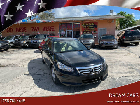 2012 Honda Accord for sale at DREAM CARS in Stuart FL