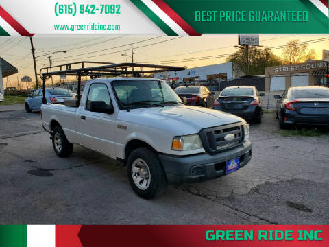 2007 Ford Ranger for sale at Green Ride Inc in Nashville TN
