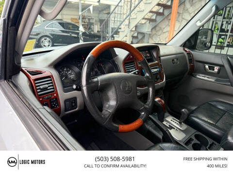 2003 Mitsubishi Montero Limited