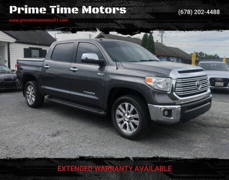 2015 Toyota Tundra for sale at Prime Time Motors in Marietta GA