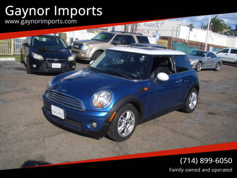 2012 MINI Cooper Hardtop for sale at Gaynor Imports in Stanton CA