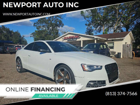 2015 Audi A5 for sale at NEWPORT AUTO INC in Tampa FL