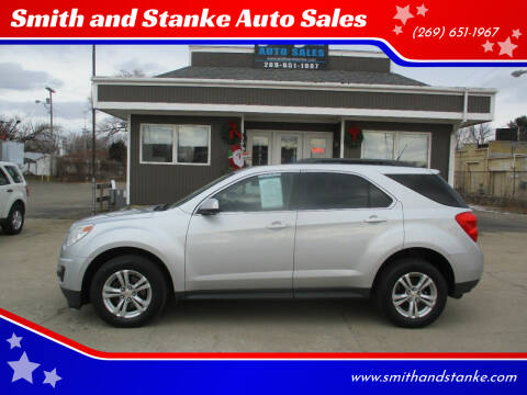 2012 Chevrolet Equinox for sale at Smith and Stanke Auto Sales in Sturgis MI