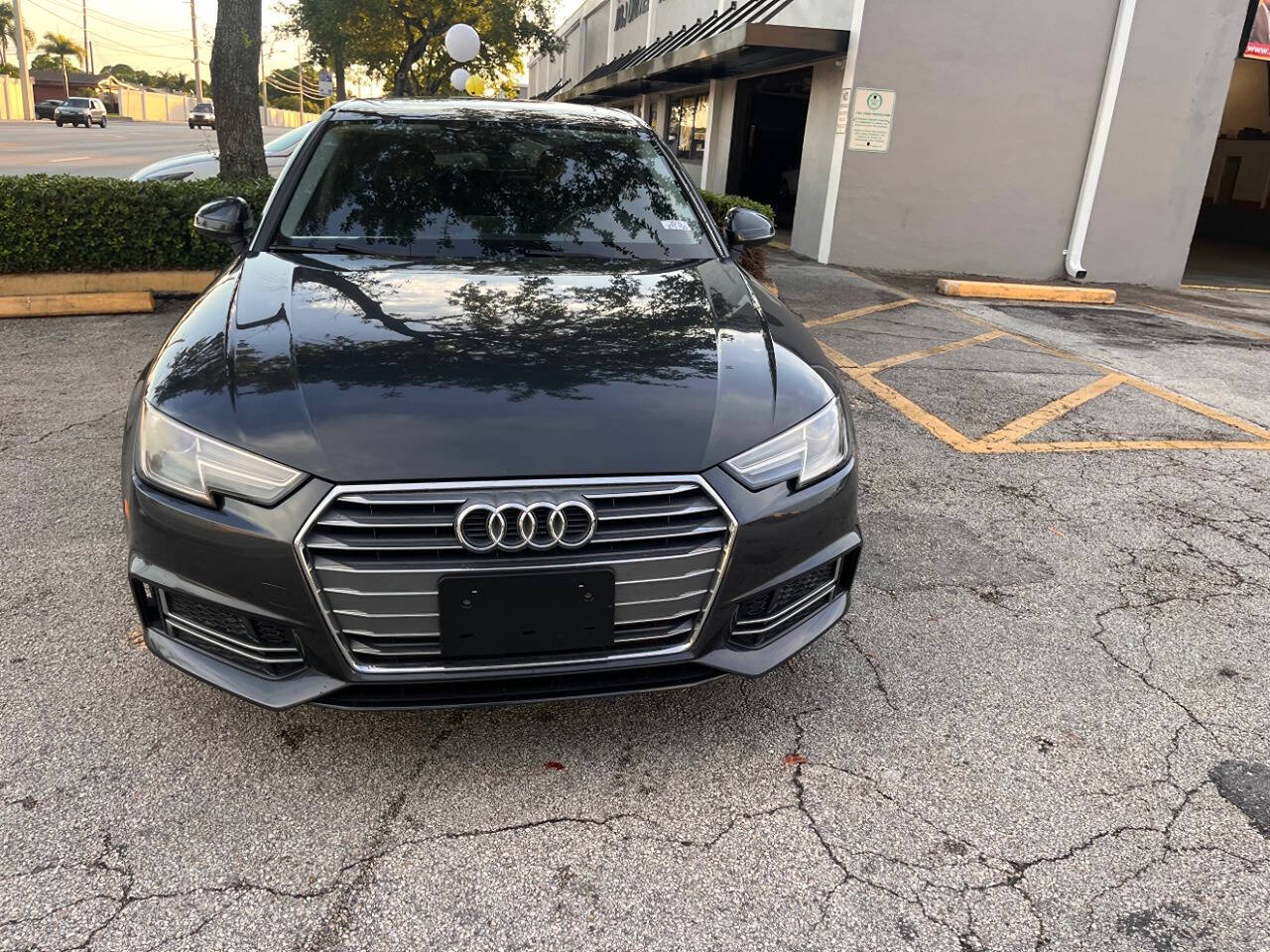 2018 Audi A4 for sale at M & J UNITED AUTO SALES in LAUDERDALE LAKES, FL