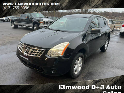2010 Nissan Rogue for sale at Elmwood D+J Auto Sales in Agawam MA