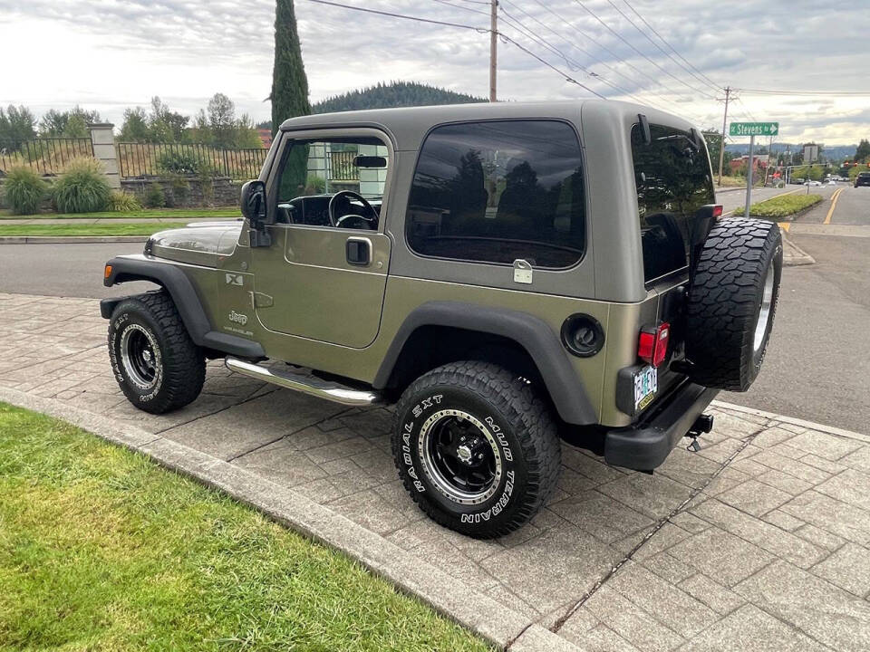 2004 Jeep Wrangler for sale at NW Classics Investments in West Linn, OR