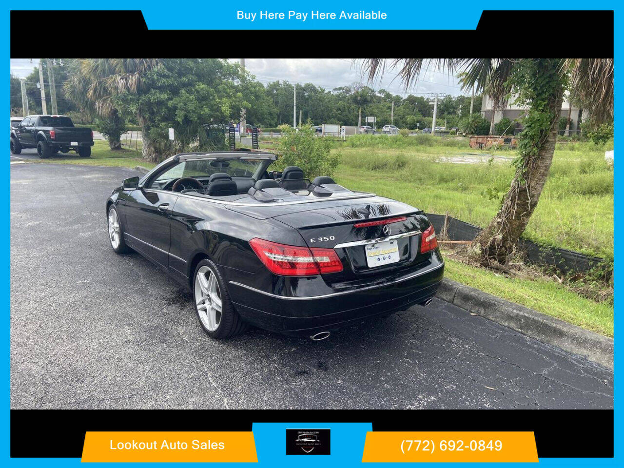 2013 Mercedes-Benz E-Class for sale at Lookout Auto Sales in Stuart, FL