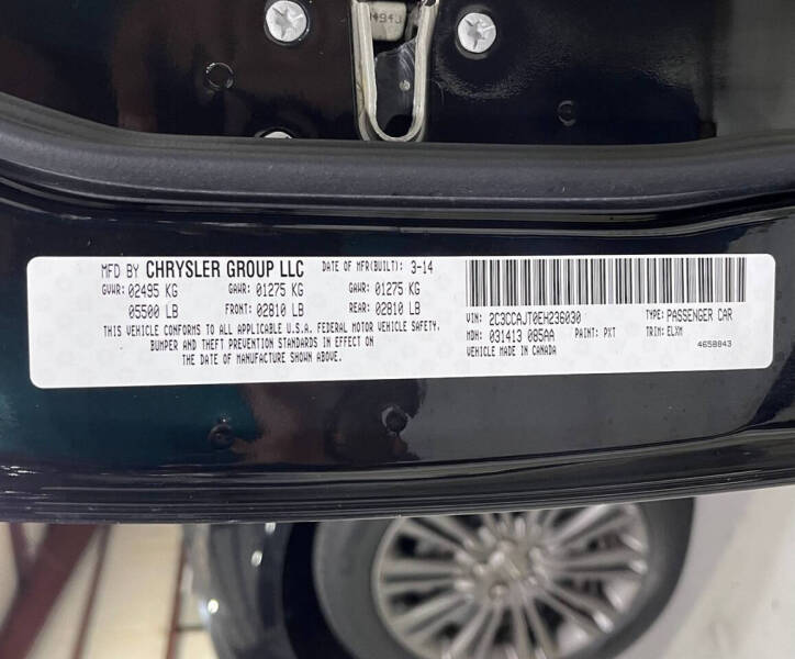 2014 Chrysler 300 C John Varvatos Limited Edition