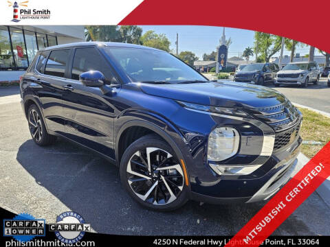 2022 Mitsubishi Outlander for sale at PHIL SMITH AUTOMOTIVE GROUP - Phil Smith Kia in Lighthouse Point FL