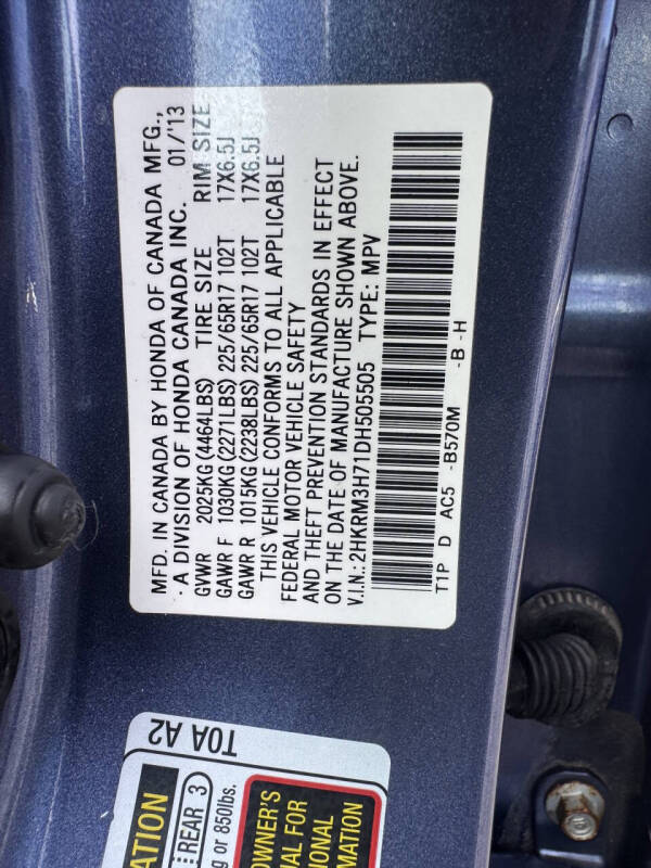2013 Honda CR-V EX-L