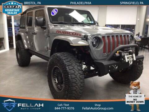 2018 Jeep Wrangler Unlimited for sale at Fellah Auto Group in Philadelphia PA