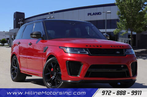2019 Land Rover Range Rover Sport for sale at HILINE MOTORS in Plano TX