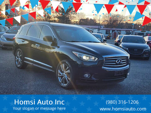 2015 Infiniti QX60 for sale at Homsi Auto Inc in Kannapolis NC