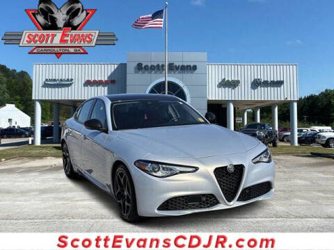 2021 Alfa Romeo Giulia for sale at SCOTT EVANS CHRYSLER DODGE in Carrollton GA