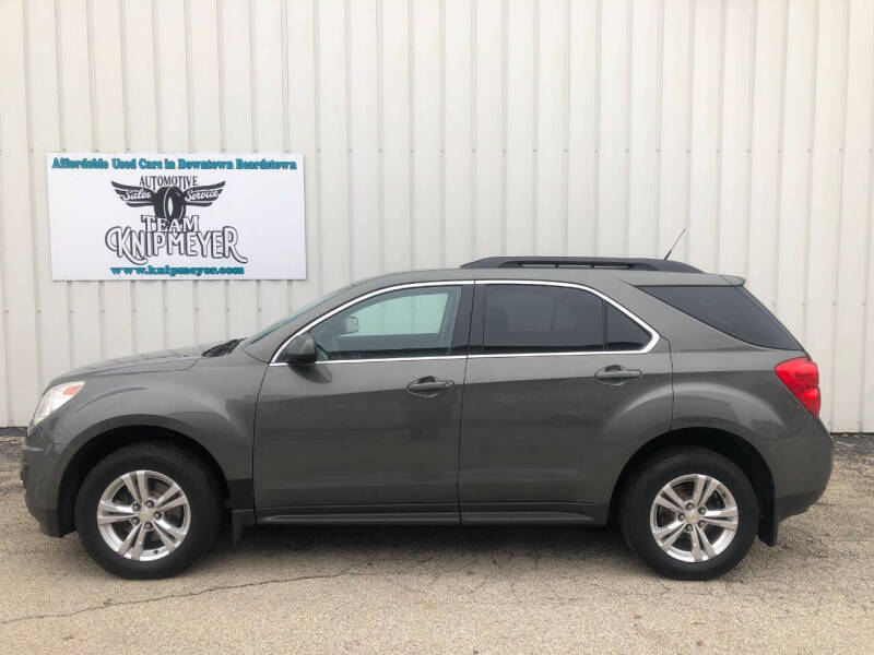 Used 2013 Chevrolet Equinox 1LT with VIN 2GNFLEEK4D6135592 for sale in Beardstown, IL