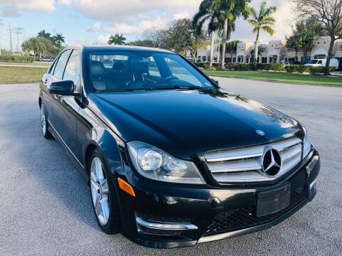 2012 Mercedes-Benz C-Class for sale at EMPIRE MOTORS CLUB in West Palm Beach FL