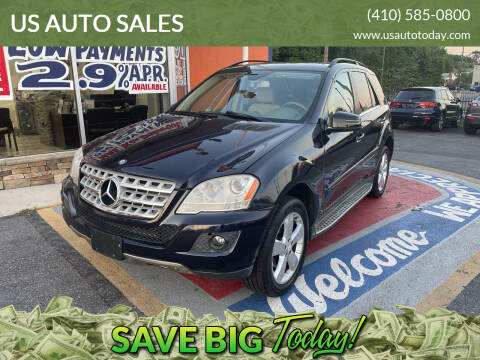 2011 Mercedes-Benz M-Class for sale at US AUTO SALES in Baltimore MD