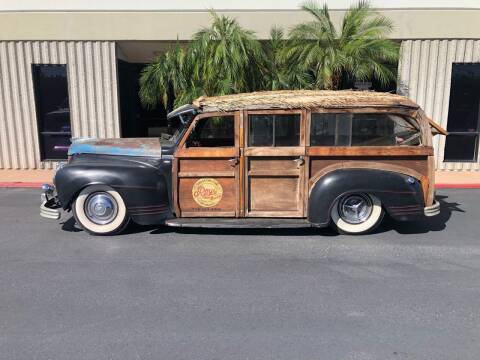1941 Plymouth Woody Wagon for sale at HIGH-LINE MOTOR SPORTS in Brea CA