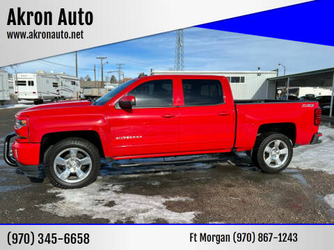 2016 Chevrolet Silverado 1500 for sale at Akron Auto in Akron CO