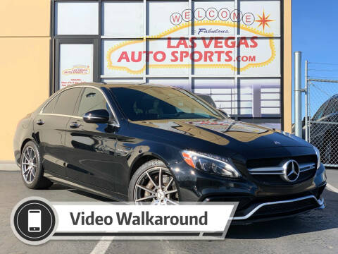 2016 Mercedes-Benz C-Class for sale at Las Vegas Auto Sports in Las Vegas NV