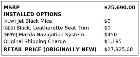 2024 Mazda Mazda3 Hatchback 2.5 S Select Sport