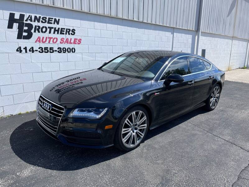 2014 Audi A7 for sale at HANSEN BROTHERS AUTO SALES in Milwaukee WI
