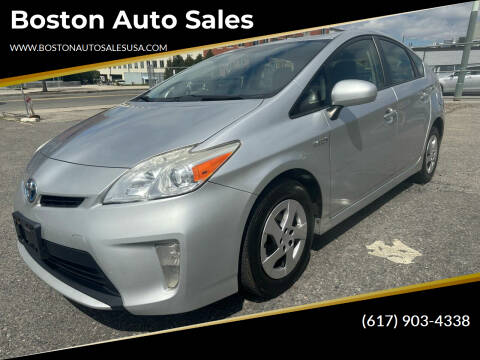 2012 Toyota Prius for sale at Boston Auto Sales in Brighton MA