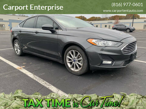 2020 Ford Fusion for sale at Carport Enterprise - 6420 State Ave in Kansas City KS