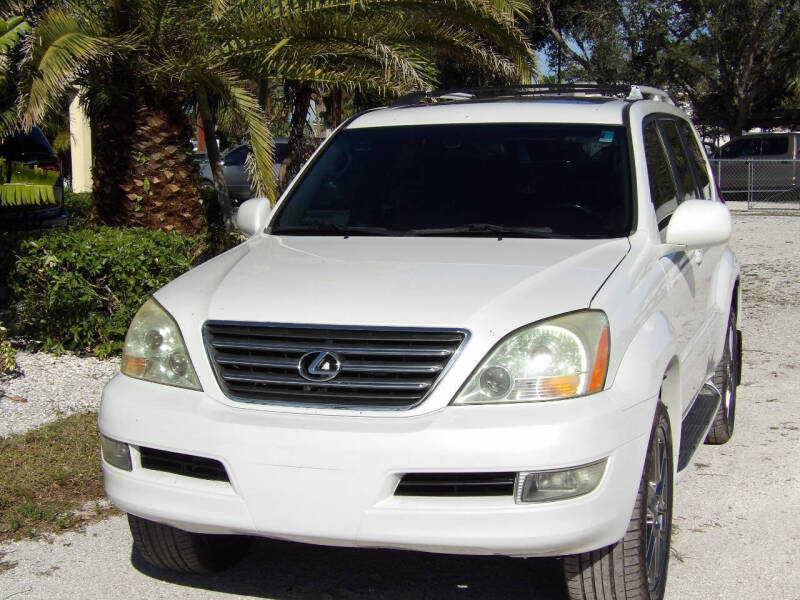 Used 2004 Lexus GX 470 with VIN JTJBT20X940032523 for sale in Fort Myers, FL