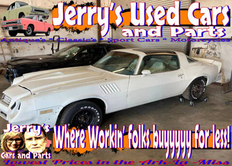 1979 Chevrolet Camaro for sale at Jerry's Cars and Parts in West Monroe LA