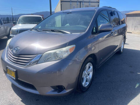 2015 Toyota Sienna for sale at Soledad Auto Sales in Soledad CA