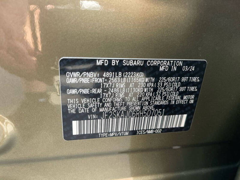 2024 Subaru Forester Wilderness