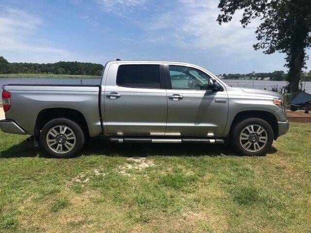 2021 Toyota Tundra for sale at J Wilgus Cars in Selbyville DE