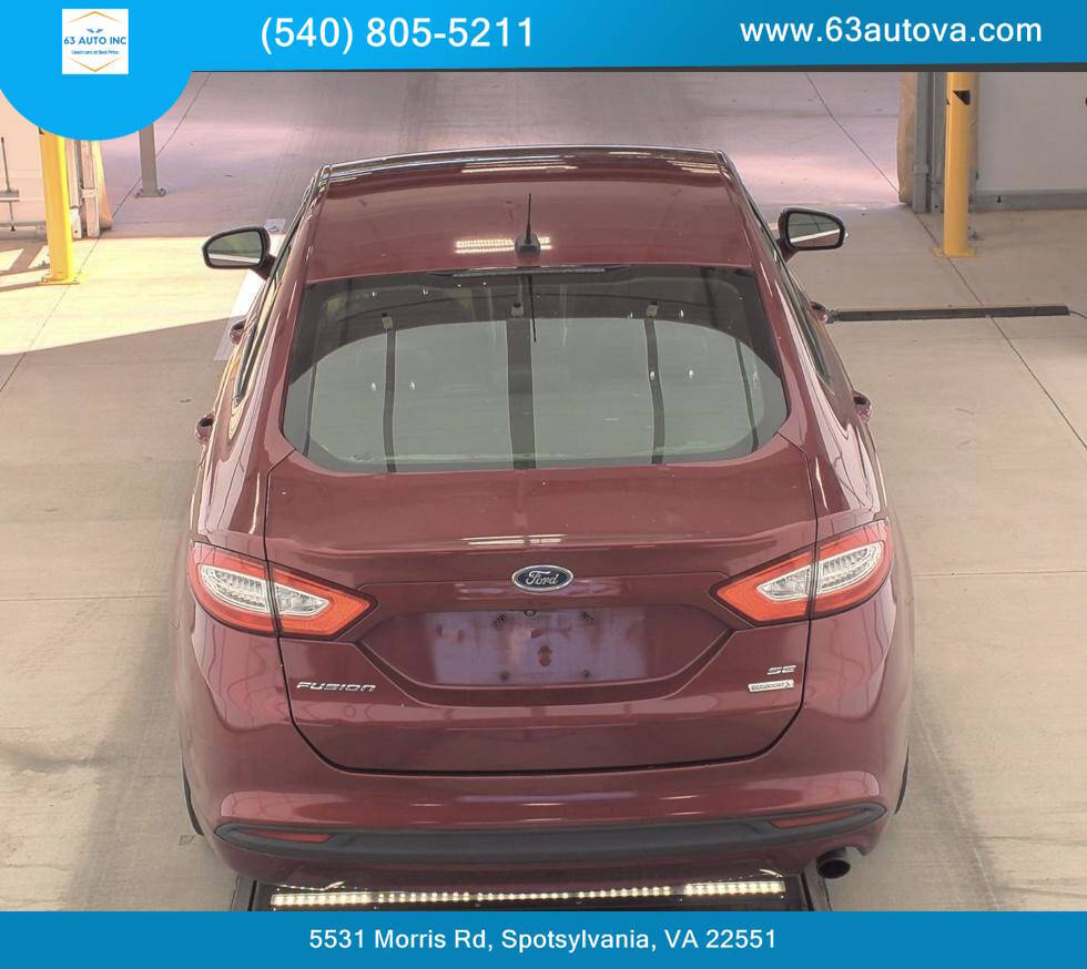 2014 Ford Fusion for sale at 63 Auto Inc in Spotsylvania, VA