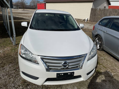 2014 Nissan Sentra for sale at RICK'S AUTO SALES in Logansport IN