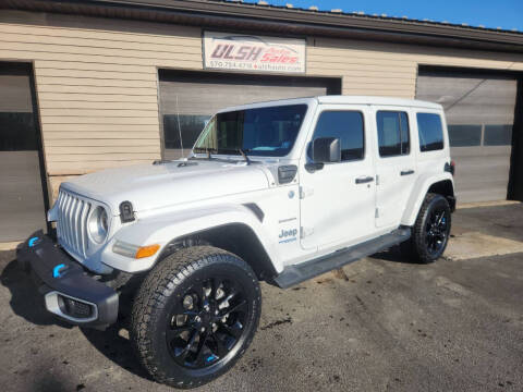 2022 Jeep Wrangler Unlimited for sale at Ulsh Auto Sales Inc. in Schuylkill Haven PA