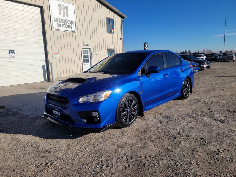 2017 Subaru WRX for sale at Mentor Motors in Idaho Falls ID