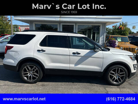 2017 Ford Explorer for sale at Marv`s Car Lot Inc. in Zeeland MI