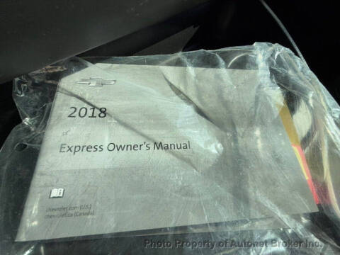 2018 Chevrolet Express 3500