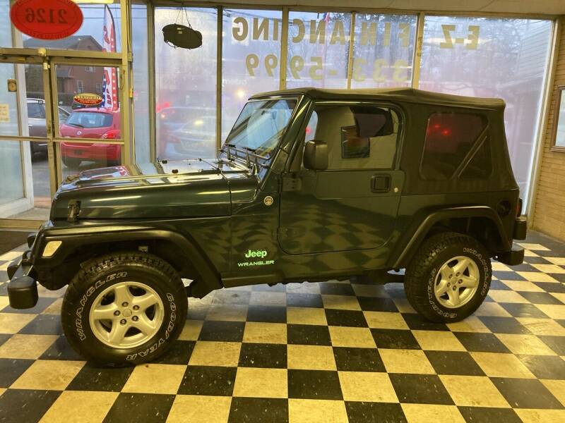 2005 Jeep Wrangler for sale at Thomas Anthony Auto Sales LLC DBA Manis Motor Sale in Bridgeport CT