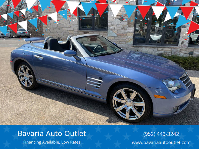 2005 Chrysler Crossfire for sale at Bavaria Auto Outlet in Victoria MN