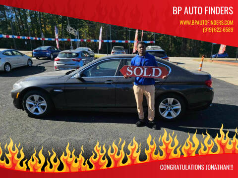 2013 BMW 5 Series for sale at BP Auto Finders in Durham NC