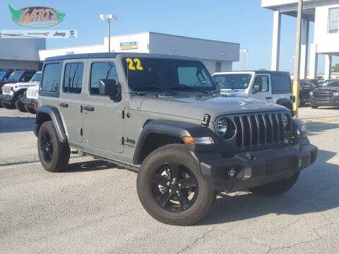 2022 Jeep Wrangler Unlimited for sale at GATOR'S IMPORT SUPERSTORE in Melbourne FL